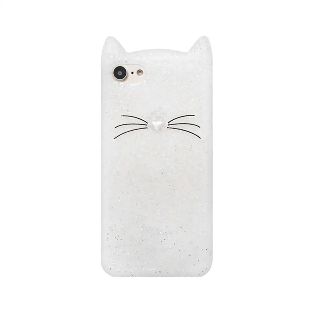 White Beard cat Для Samsung Galaxy J1, J5, J7, A5, A7(), 3D мультяшный Мягкий силиконовый чехол, милый единорог, задняя крышка, оболочка, чехол для телефона, чехол - Цвет: White Beard cat