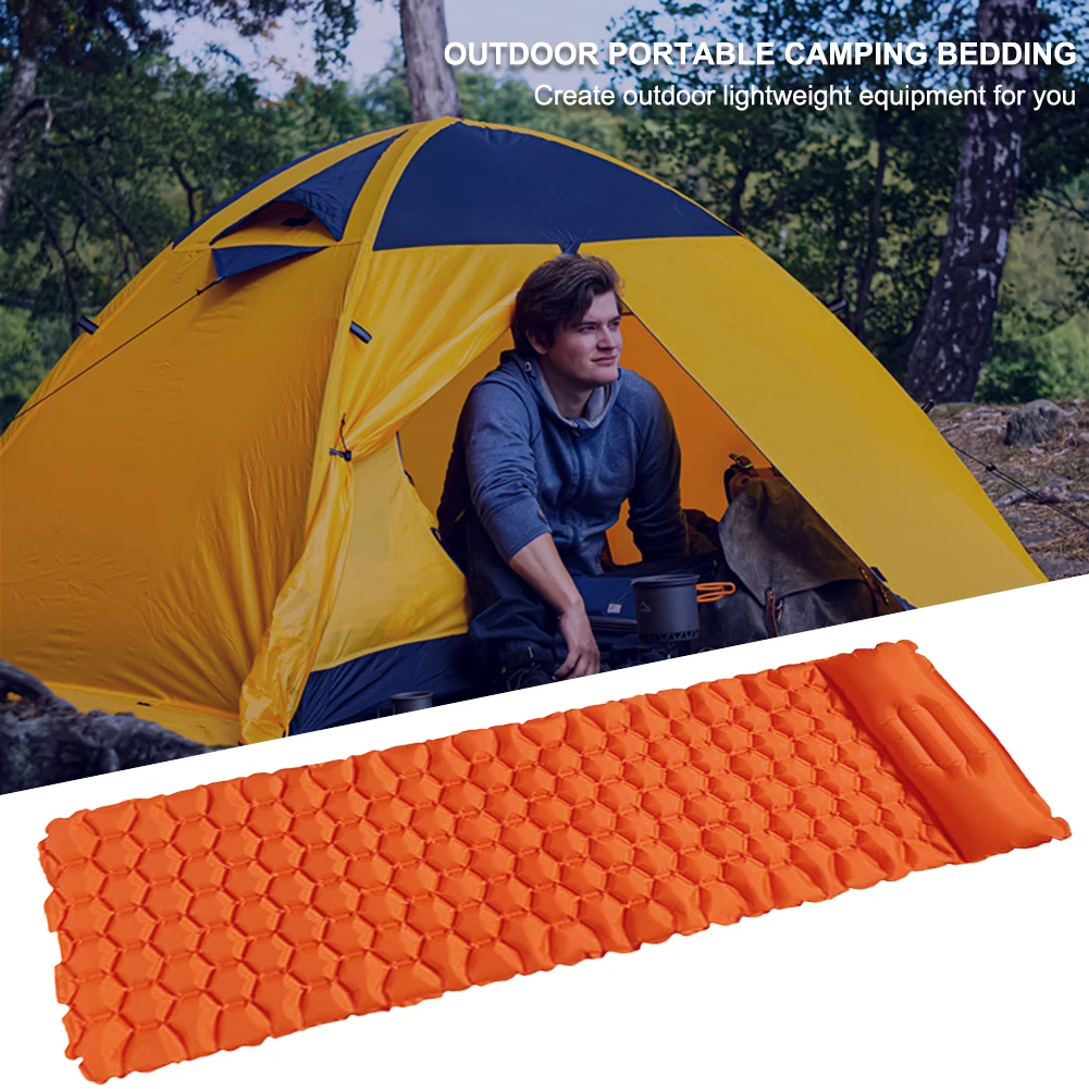 

Inflatable Tent Mattress Portable Outdoor Camping Sleeping Pad Park Family Picnic Hiking Waterproof Travel Fishing Equipment