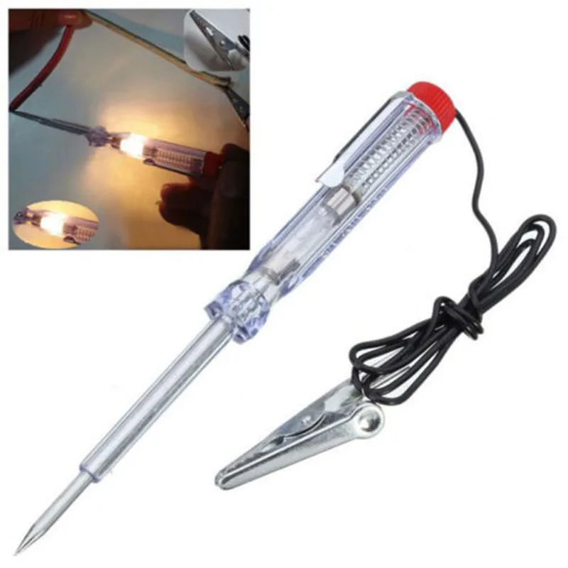 

Electric Test Circuit Tester Pen Screwdriver Voltage Universal Tester Pen Car System ABS+Metal Pratical