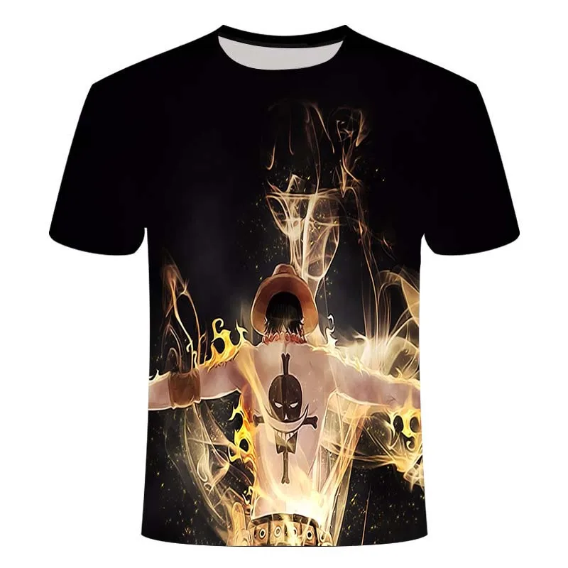 

2021 spring and summer short boy T-shirt round neck printing fashion size men's shirt short sleeve printing 3D casual