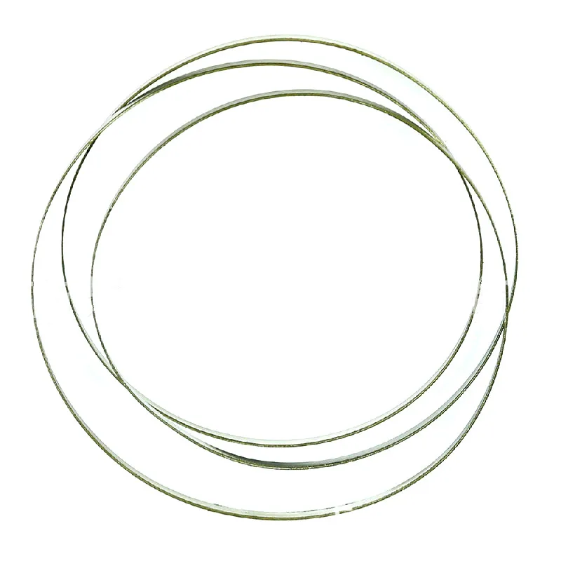 

Stainless Steel Seamless Circular Diamond Band Saw Blade Bimetal Saw Blade 37-59 Inch for Cutting Graphite Glass Stone