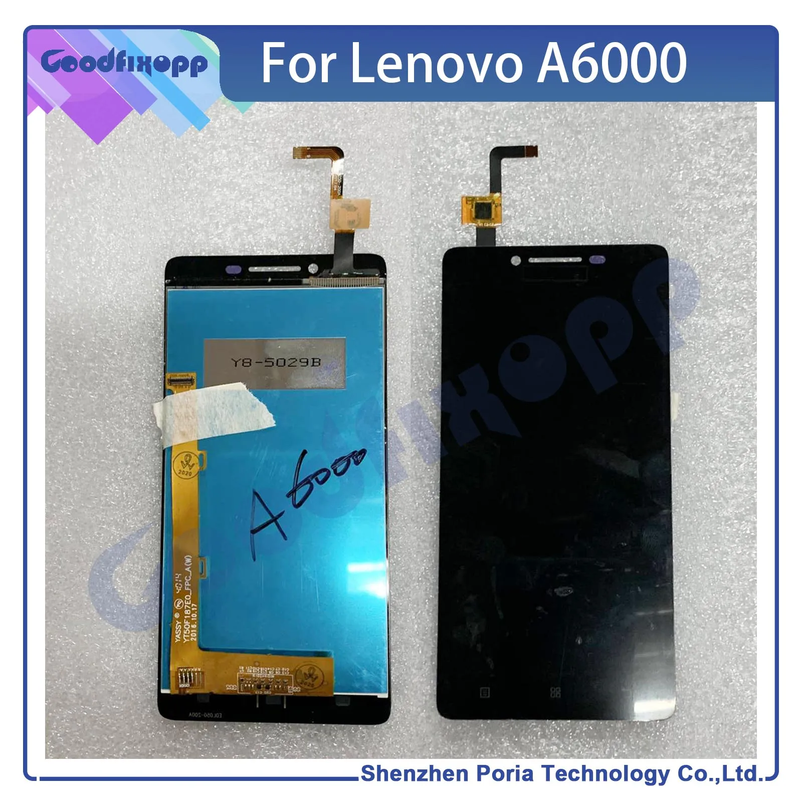 Originale For Lenovo A6000 K3 K30-T K30-W LCD Display For Mounting a Digitizer With Touch Screen Digitizer Assembly Lcd Assembly