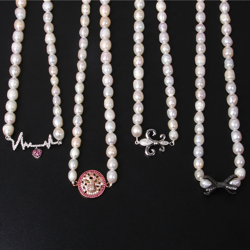 Романтическое украшение для шеи из изящных драгоценностей с жемчугом барокко для женщин, подарок на свадебную вечеринку, изящный оптовый продаж.