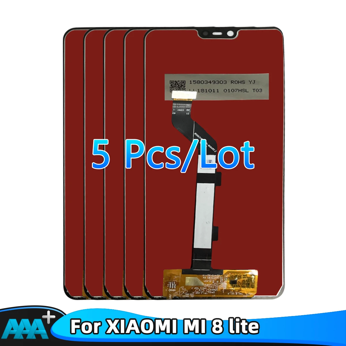 5 шт. 6 26 ''Оригинальный ЖК-экран для Xiaomi Mi 8 lite дисплей сенсорный экран