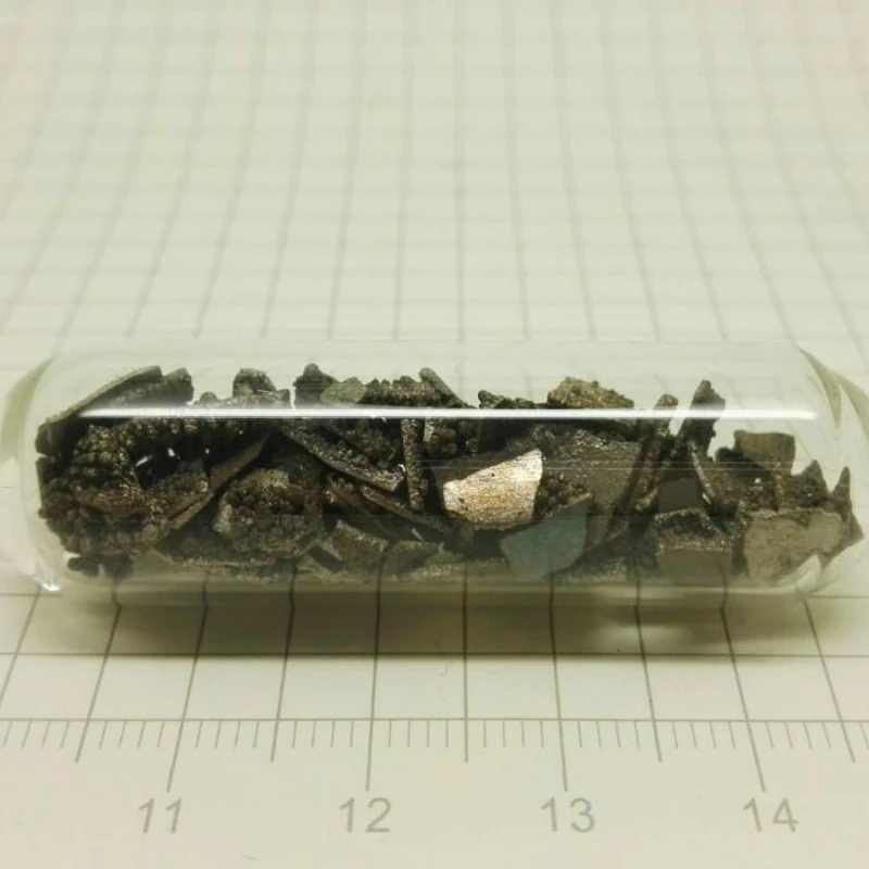 

Стеклянный герметичный марганцевый металлический лист, электролиз Mn, чистота 99.7%, 5 г каждый