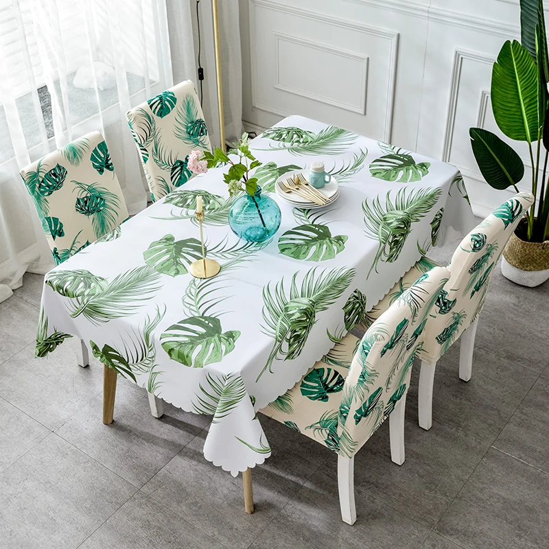 Современный минималистичный домашний скатерть чехол на стул комбинированный