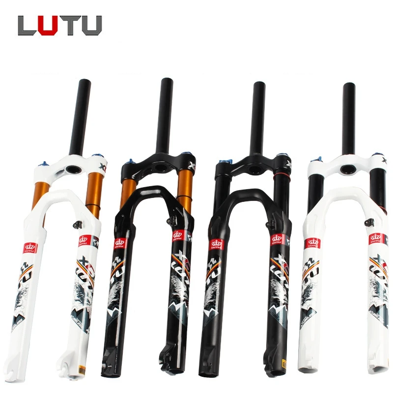 LUTU XC32 MTB велосипедная газовая вилка 26/27.5/29 дюймов Магниевый сплав 28 6 мм Дисковая