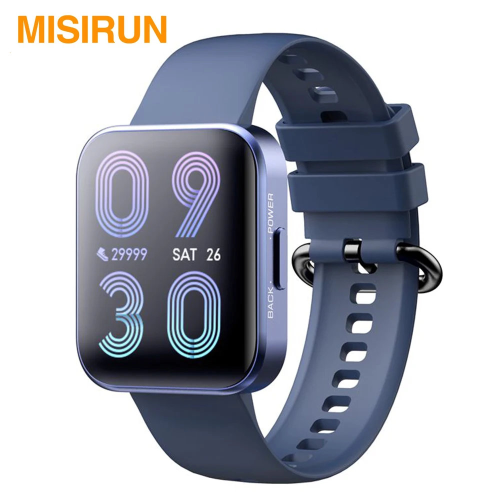 Смарт-часы унисекс MISIRUN C17 IP68 водонепроницаемые с пульсометром для IOS и Android -
