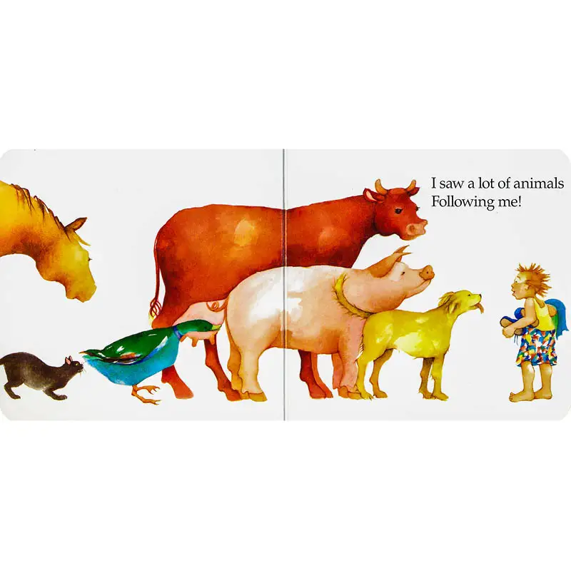 Я ходила по английским книгам с картинками прежде чем ложиться в кровать книга