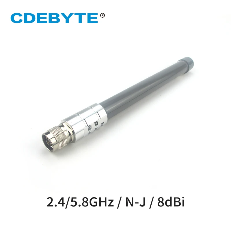 

2.4GHz 5.8GHz Omni Fiberglass Antenna 8dBi N-J Outdoor Waterproof Omnidirectional Wifi Antenna for for Router Modem Aerial