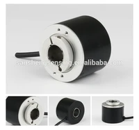 16 bit absolute encoder hall angle hollow shaft displacement sensor rep rotary encoder up to 600 rmin