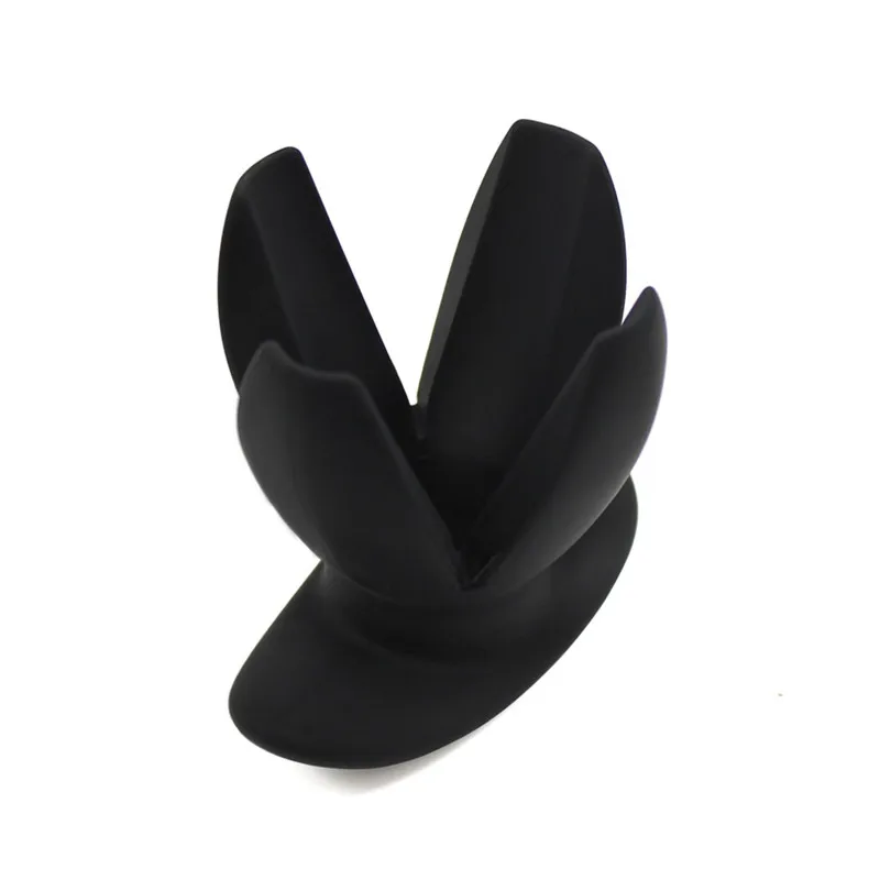 4-V образным вырезом шерсть трикотажный Силиконовые анальные расширители полые