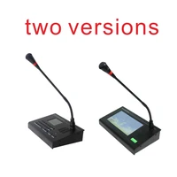 professional sip network paging microphone with intercom for conference school or public address