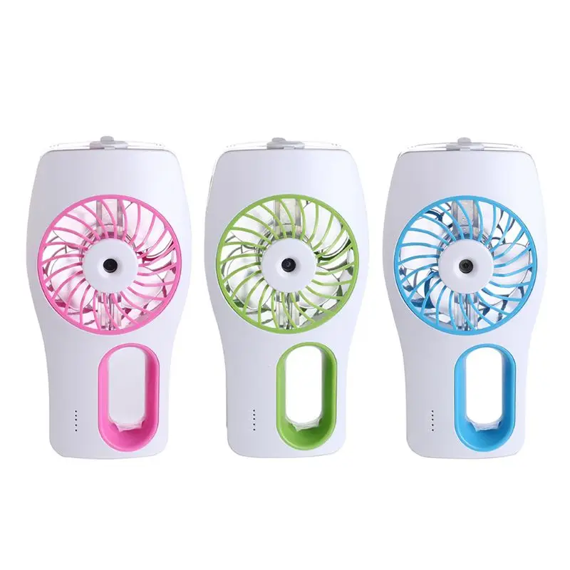 

Handheld Misting Fan, Mini USB Rechargeable Battery Operated Misting Fan, Portable Personal Fan with Spray Bottle, Small