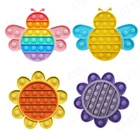 Популярные Пузырьковые игрушки-антистресс для взрослых, игрушка-антистресс для снятия стресса, мягкий подарок, антистресс, пуш-Поп для детей