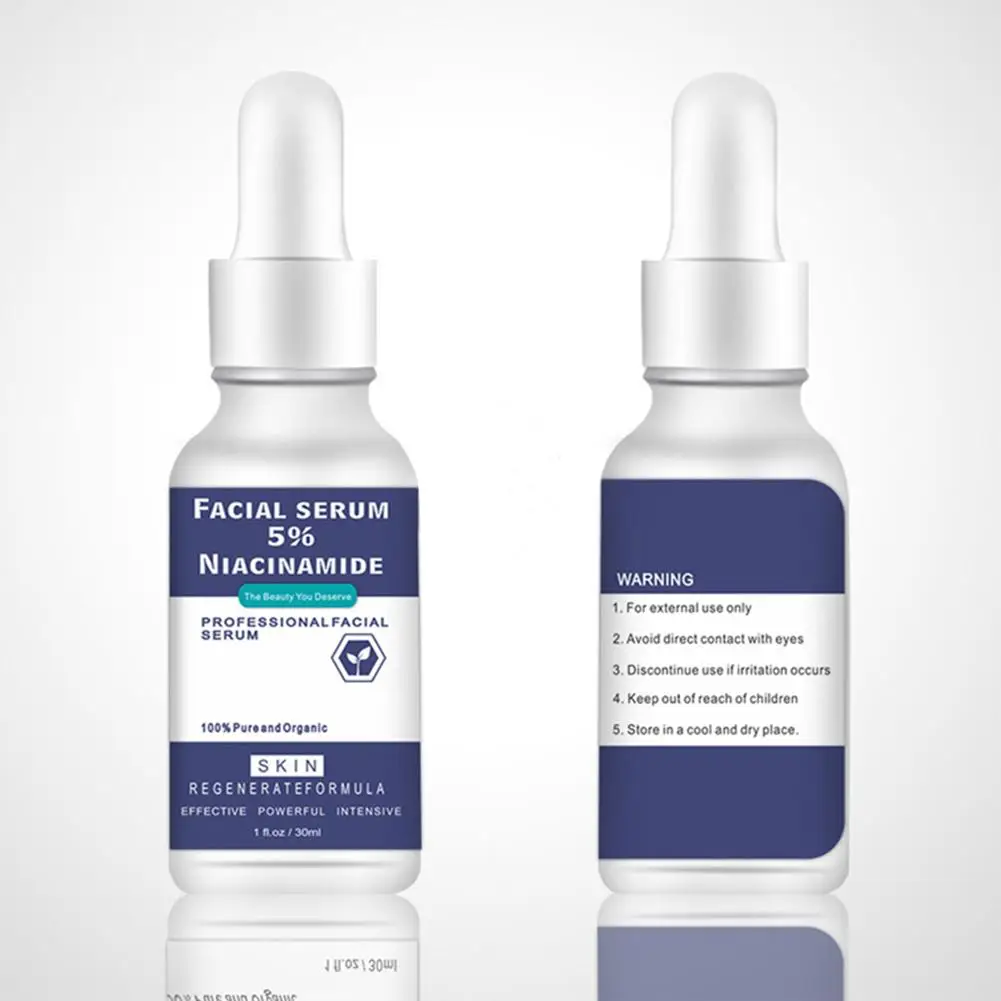 30 мл Сыворотка для лица Niacinamide раствор витамин B3 сужение пор укрепляющий