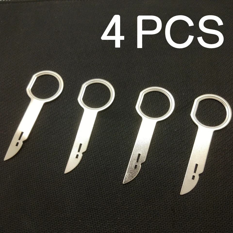 4 шт. инструмент для снятия радиоприемника и установки ключей VW/Audi/Ford/Volkswagen Focus