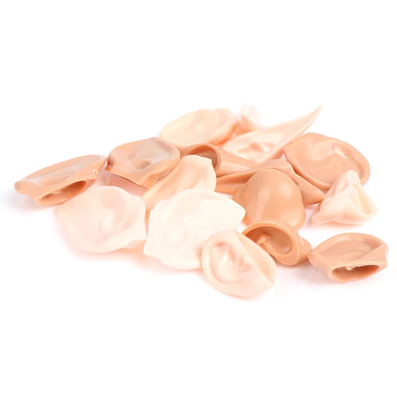 

1Pair Doll Accessories Ears Doll Toy Ears Toy White Skin and Tan Skin Doll Decor
