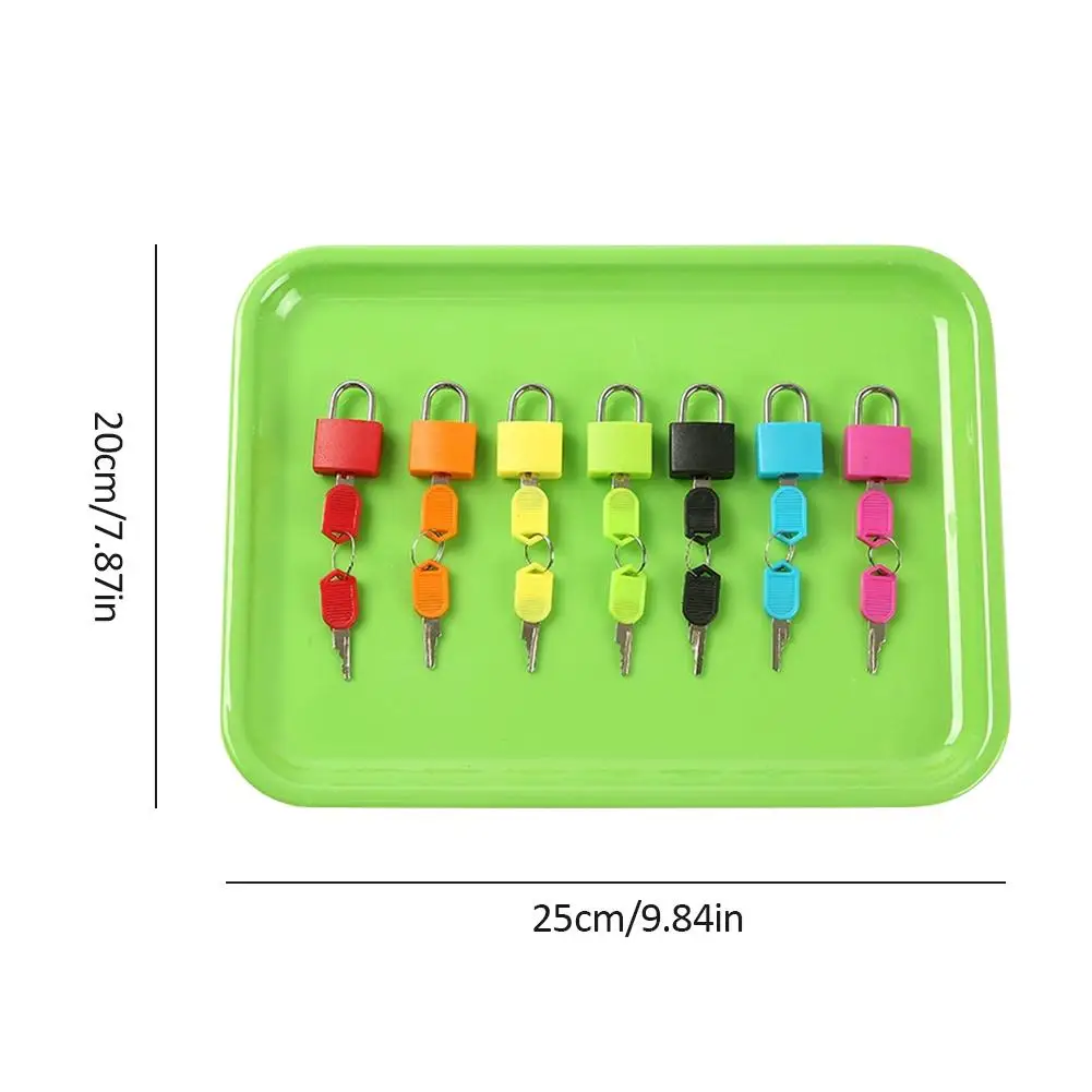 

Wooden Early Learning Unlocking Game Early Childhood Education Montessori Key Lock Sensory Toy For 3 Years Old And Above