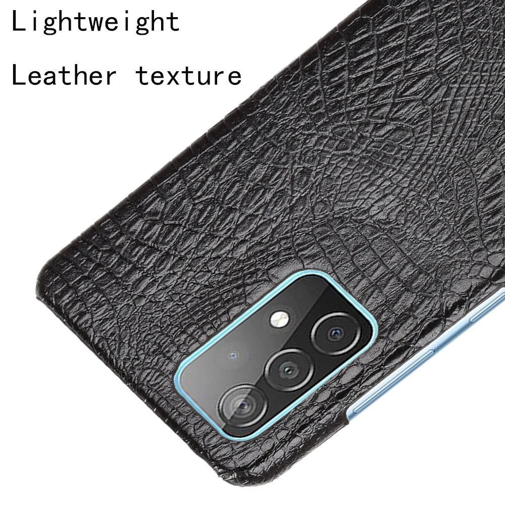 

Anti-falling Leather Matte Plain Case for Samsung Galaxy A52 5G A72 A32 A02 A51 A71 M31 M30S S20 S21 Note 20 Back Cover