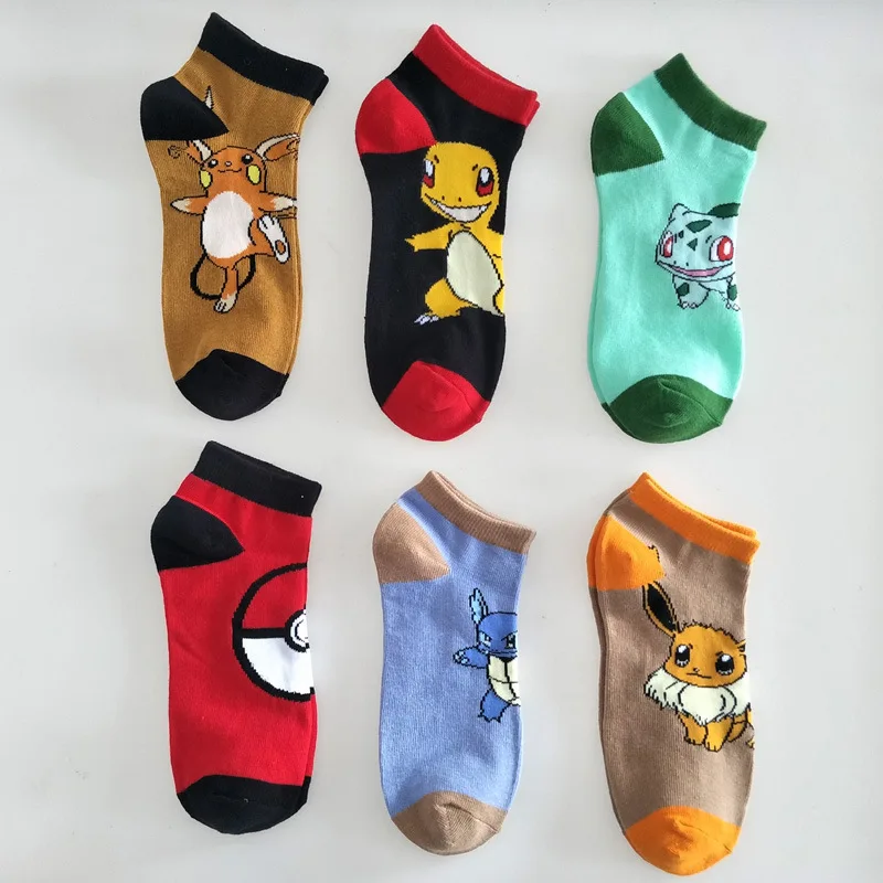 Весенне-летние носки для косплея с мультяшным аниме карманом милые кораблем