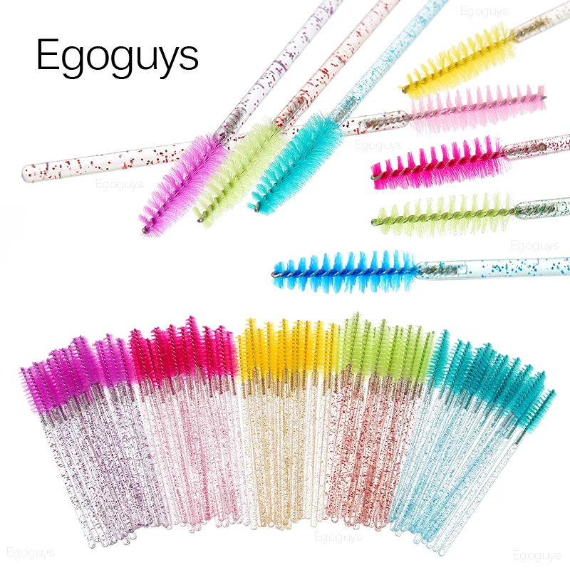 Наращивание ресниц одноразовый Кристалл кисть для бровей тушь и палочки