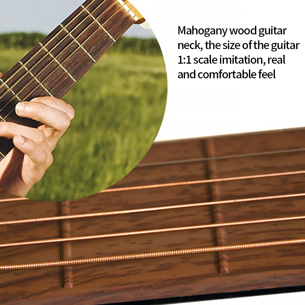 

Portable Chord Trainer Guitar Practice Tool LCD Screen Accurate Finger Position String Instrument Chord Trainer Beginner Tool