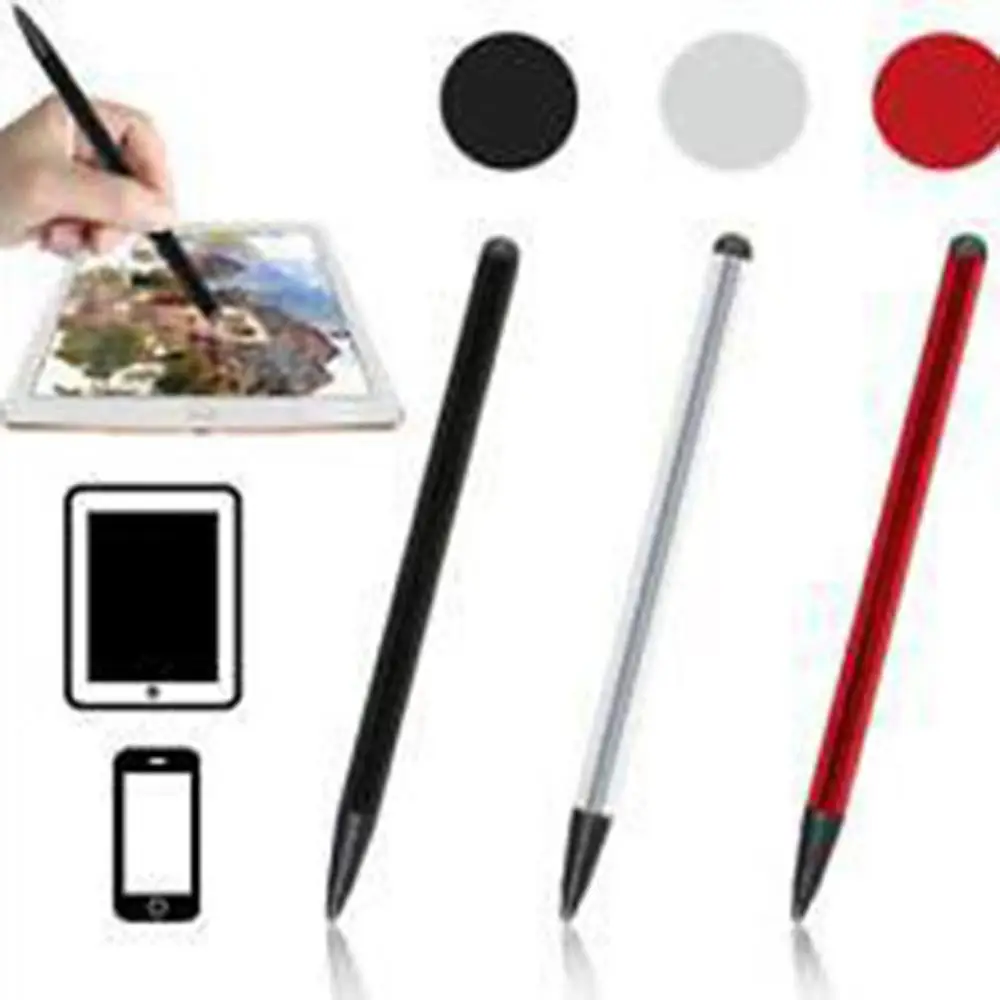 

Tablet Mobile Phone Touch Screen Resistance Pen Aluminum Tube Plastic Resistance Capacitance Dual-use Pen