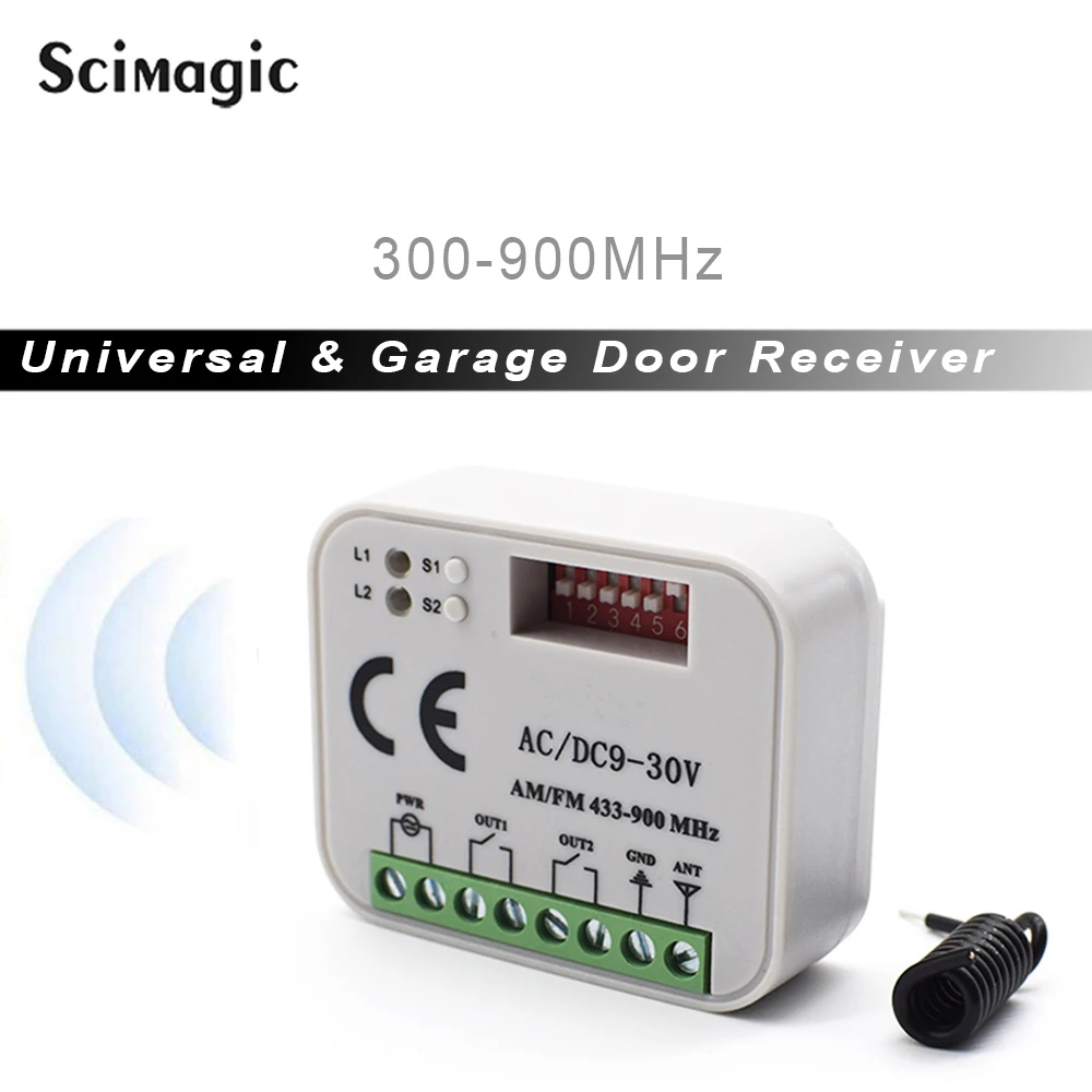 10 шт. гаражный приемник многочастотный 300-868 МГц для Nice flor-s BFT CAME FAAC HORMANN Sommer ATA liftmaster