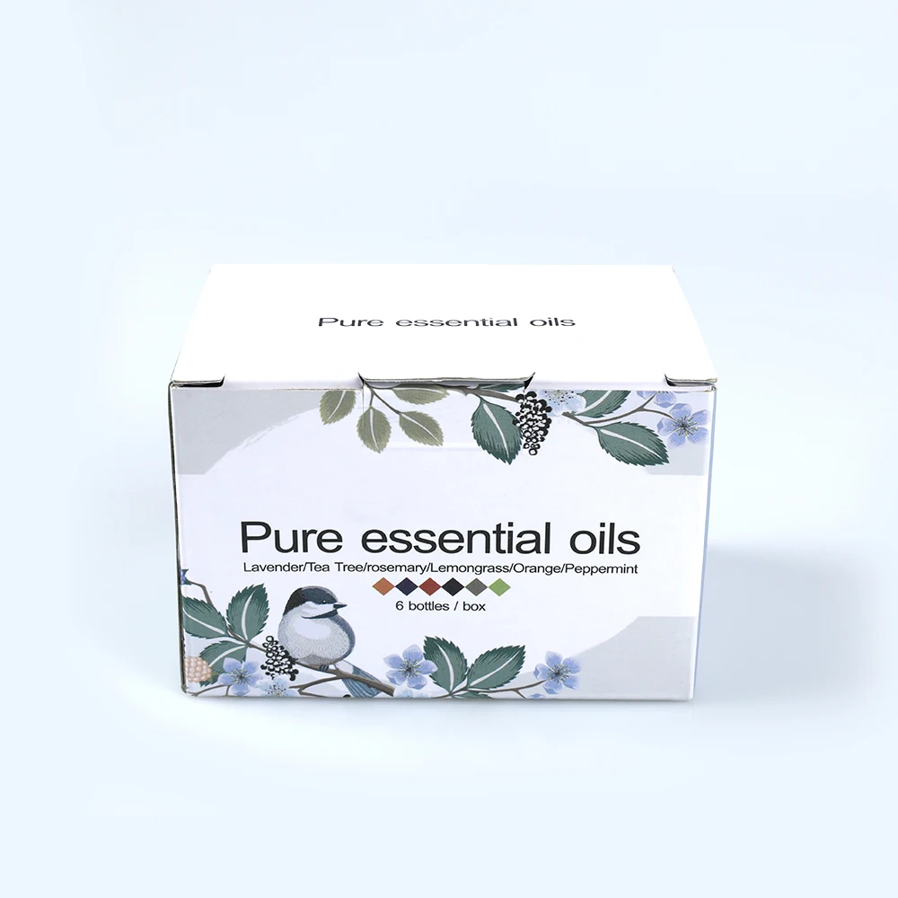 

10ml Essential Oils Massage Oil Bathing Skin Care Tea Tree Oil For Aromatherapy Diffusers 6 Kinds Smell Natural Essential Oil