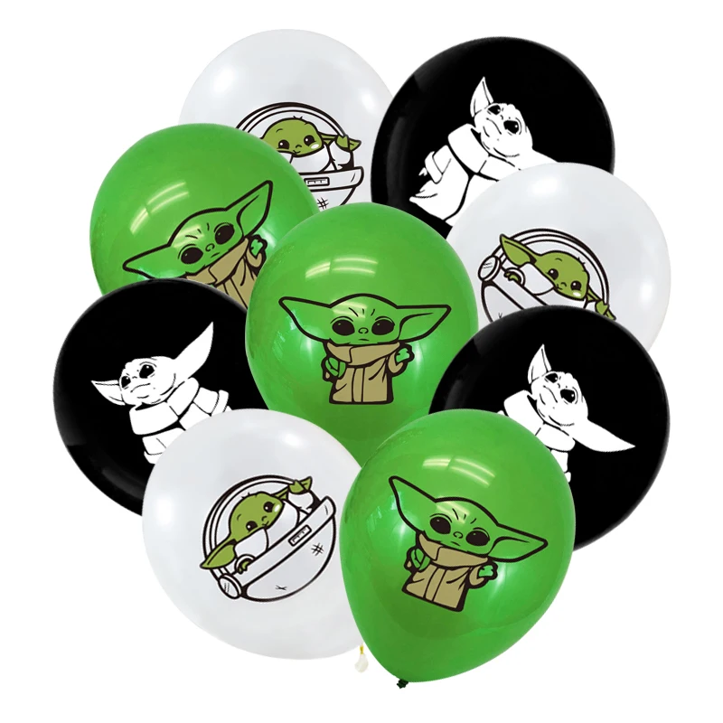 Детские воздушные шары из Звездных войн аниме фигурка Мандалора вечерние ничный
