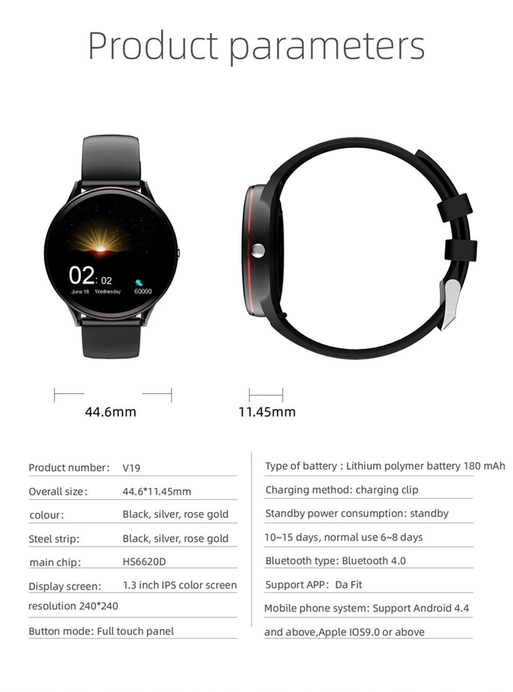 

2021 New Full Touch Screen Smart Watch Women Multifunctional Sport Heart Rate Blood Pressure IP68 Waterproof Smart Bracelet