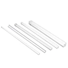 Однотонная прозрачная стержень из плексигласа из акрила uxcell, 12 шт., квадратной формы, 3x3x258x8x2512x12x2515x15x250 мм