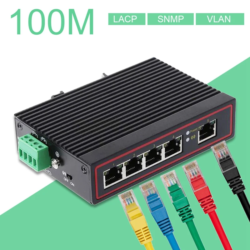 5 Порты и разъёмы RJ45 10/100M Gigabit Ethernet Настольный переключатель ступицы сети ноутбук