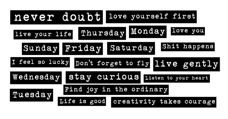 20 шт. винтажные цитаты бумажные наклейки для дневника скрапбукинга | Дом и сад