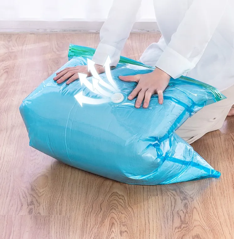 Вакуумная сумка для хранения одежды большая сжатая компактные герметичные сумки