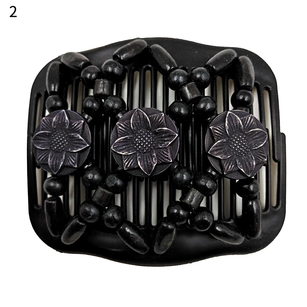 Эластичная заколка для волос с жемчужинами женщин в стиле ретро металлический