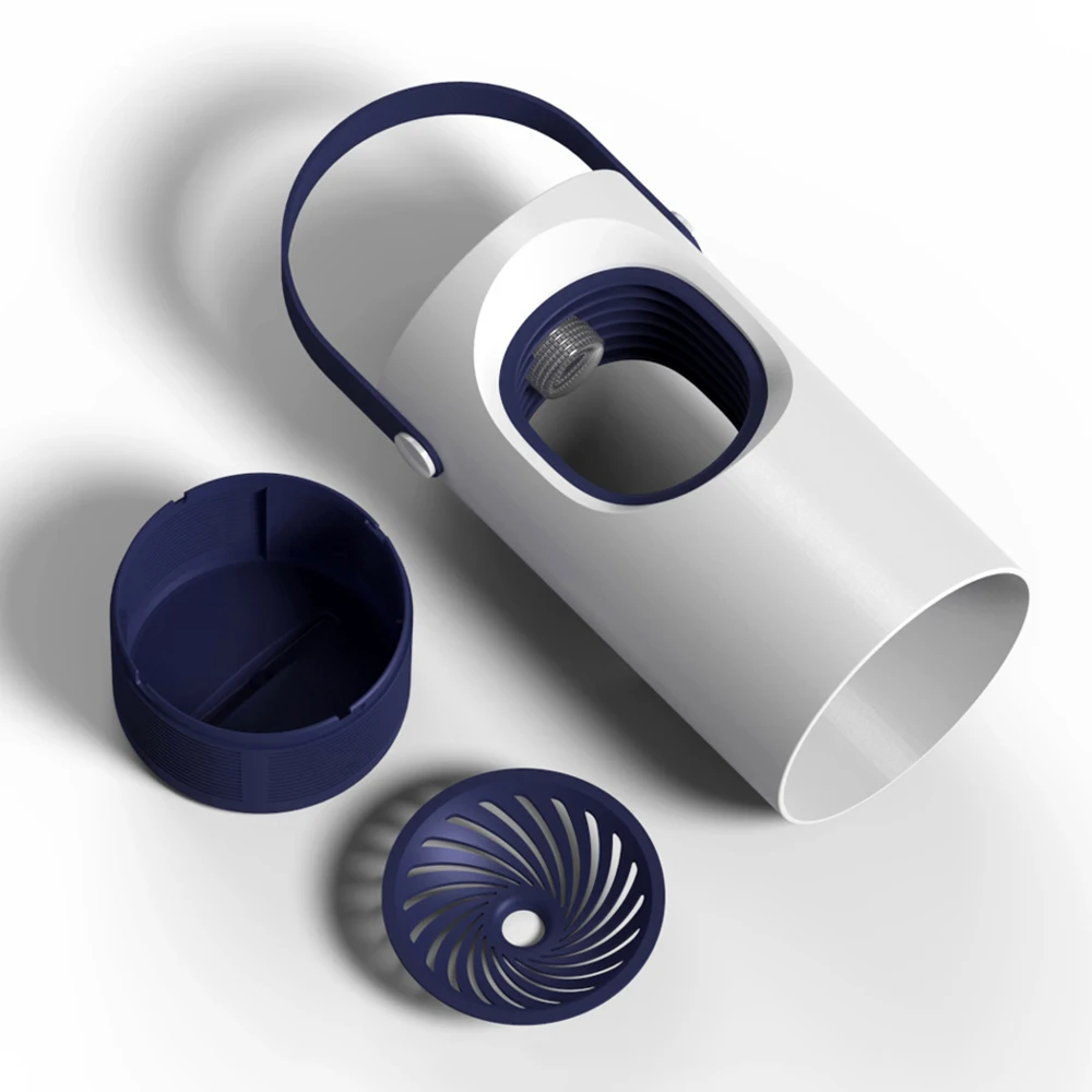 Лампа-ловушка для комаров фиолетовая вихревая с USB-портом лампа-ловушка легкой