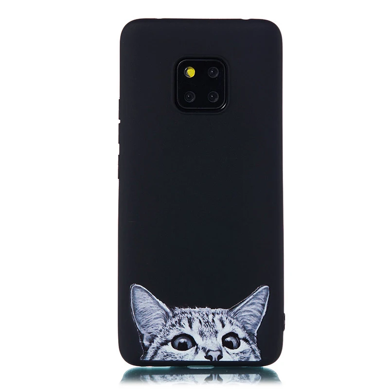 Чехол для телефона из мягкого силикона ТПУ с рисунком Чехлы для huawei P30 P20 Mate20 Lite Pro Honor 8X 8lite 9 10lite V20 Капа космическая планета Луна задняя крышка - Цвет: 11
