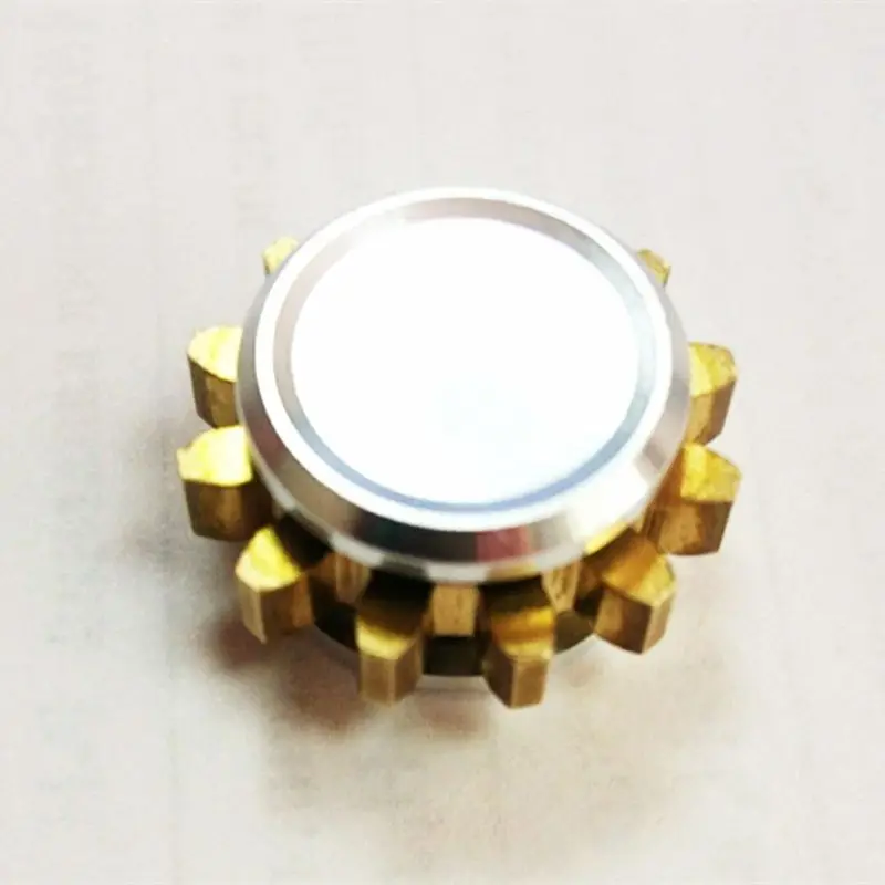

MINI Gear Metal Alloy Spinner Fidget Toy Hand Spinner Finger EDC Focus Toys Stress Relief Gift