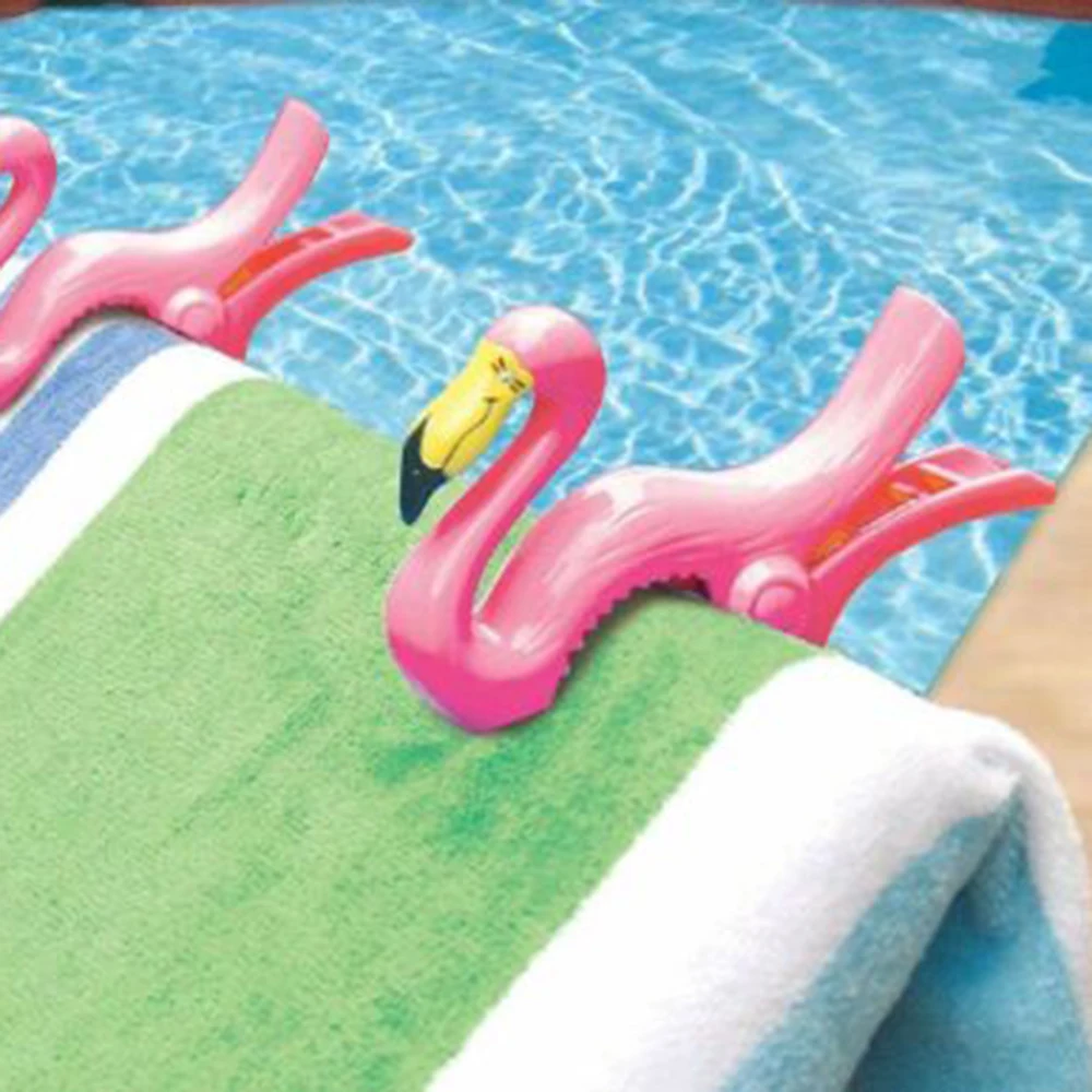 1PC Plastic Cute Animal Sun Lounger Beach Towel Wind Clips Sunbed Pegs Pool To Prevent The Retaining Clip | Дом и сад