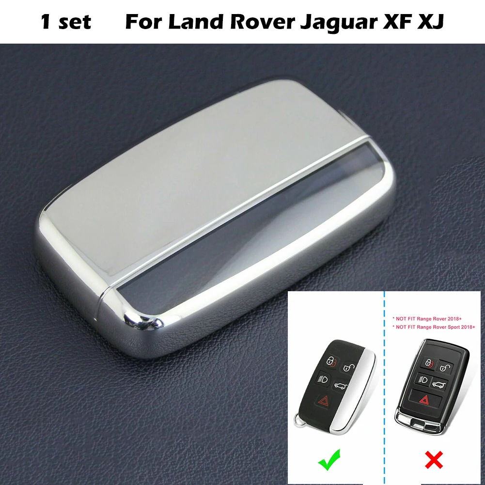Серебряный автомобильный брелок для ключей чехол Аксессуары Land Rover Jaguar XF XJ