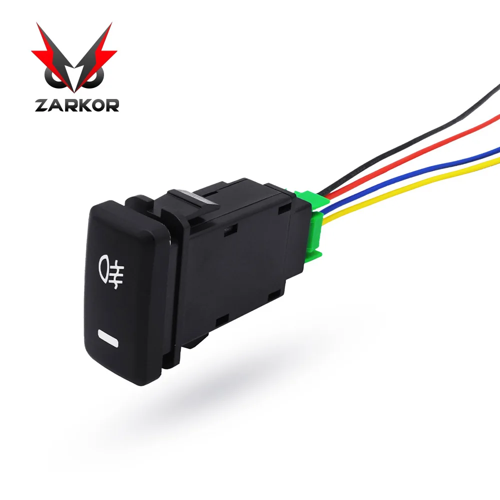 Zarkor переключатель только для Toyota противотуманная фара с 4 проводами подходит 12 в