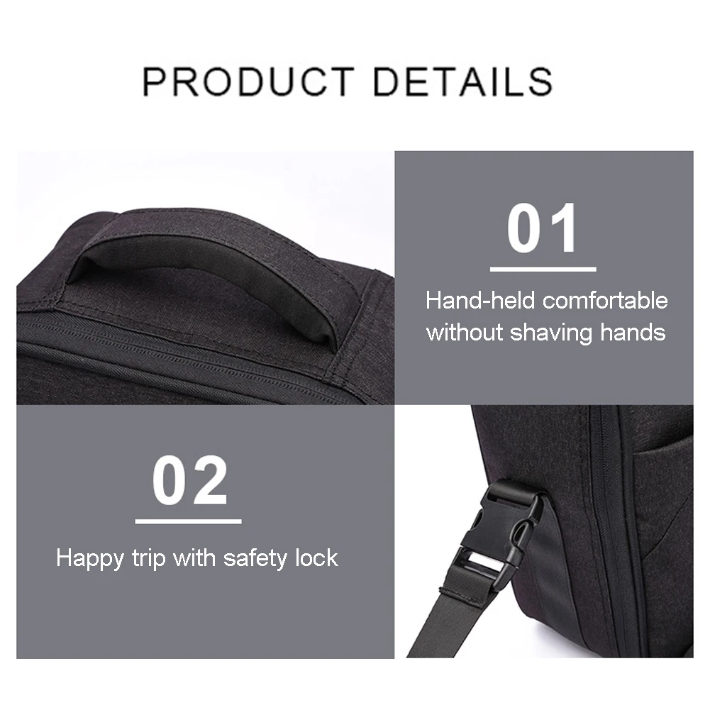 Коробка для переноски большой емкости застежка-молния защитный беспилотный