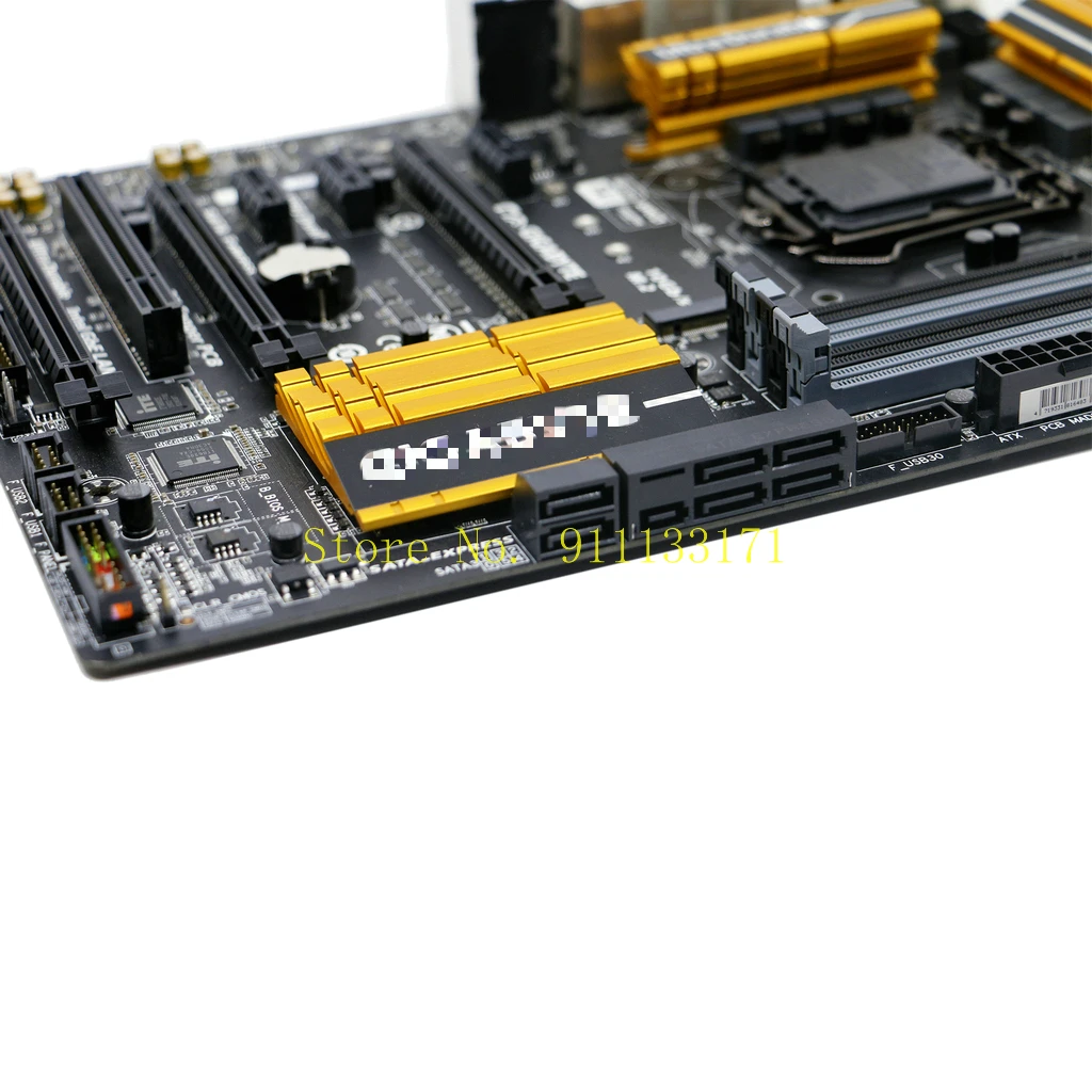 Для GIGABYTE GA Z97X UD3H для настольных ПК Разъем LGA1150 DDR3 PCI E3.0 SATA3.0 Intel Z97 материнская плата