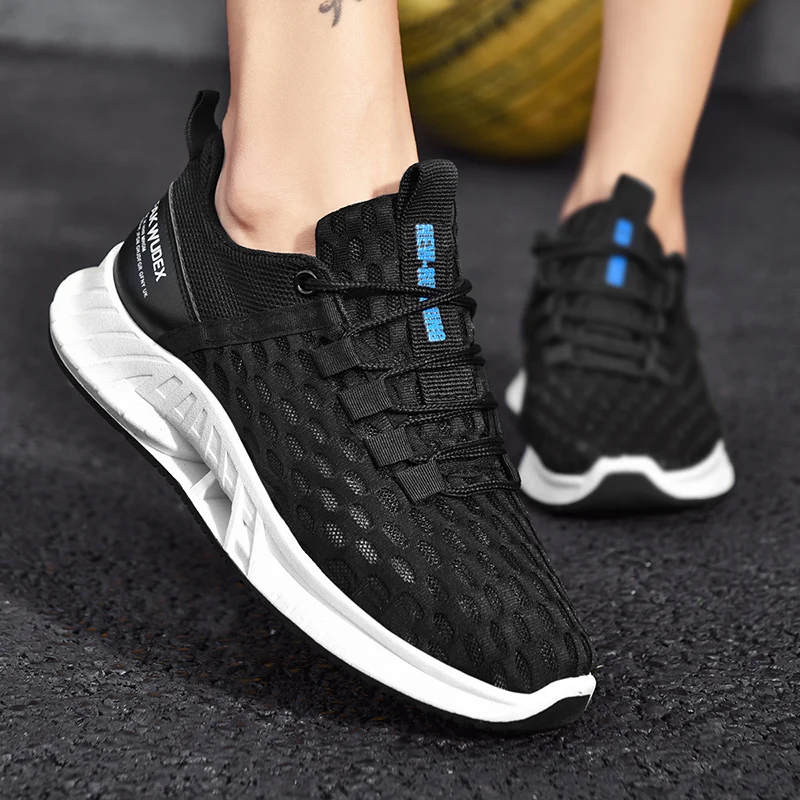 

2021 Breathable Men's Sneakers Mesh Men Sports Shoes Outdoor Running Tenis Breathable Non-slip Shoes Trainers Zapatos De Hombre