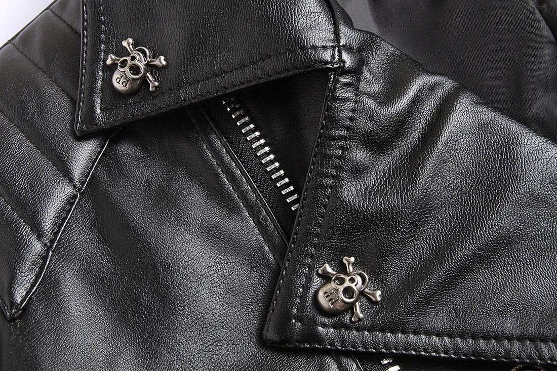 

PYJTRL men's leather jacket