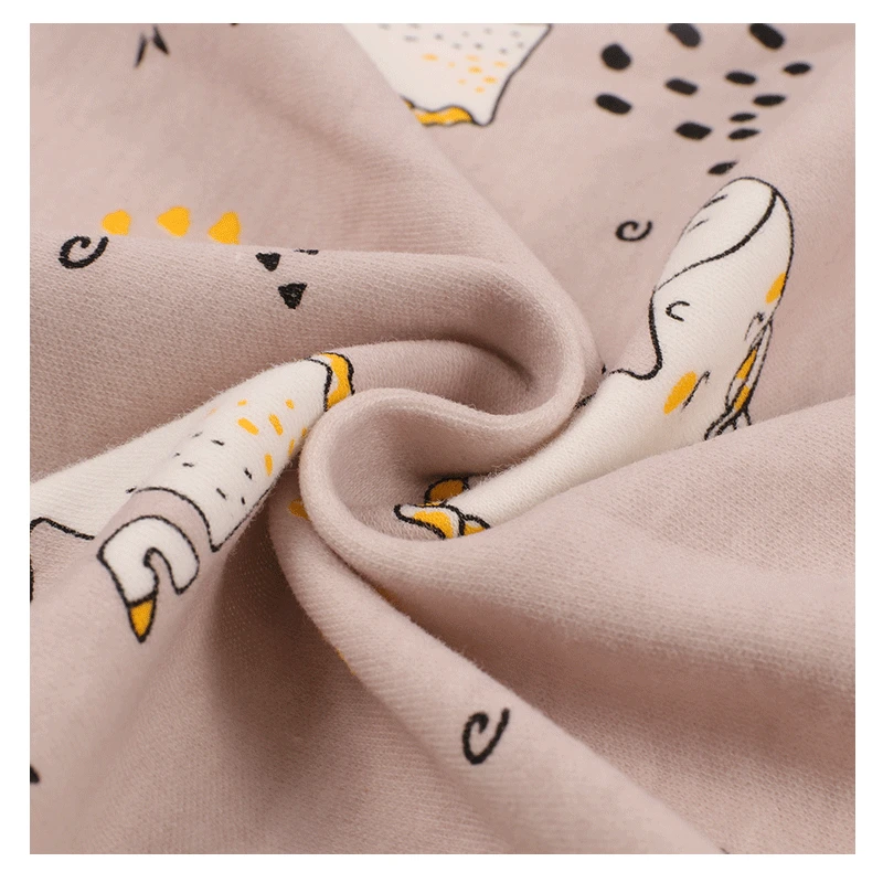 

Cotton wool sanding printing thickened cotton wool cloth printing children's clothing home clothes and autumn trousers fabric