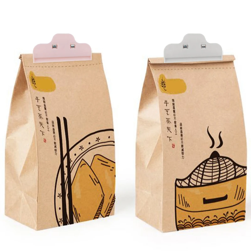 Многофункциональный бытовой мешок для хранения закусок запечатанный клип