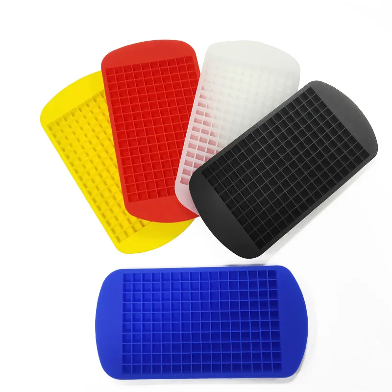

Ice Cube Tray 160 Grids 1X1cm Silicone Fruit Ice Cube Maker DIY Creative Small Ice Cube Mold Square Shape Kitchen Accessories 15